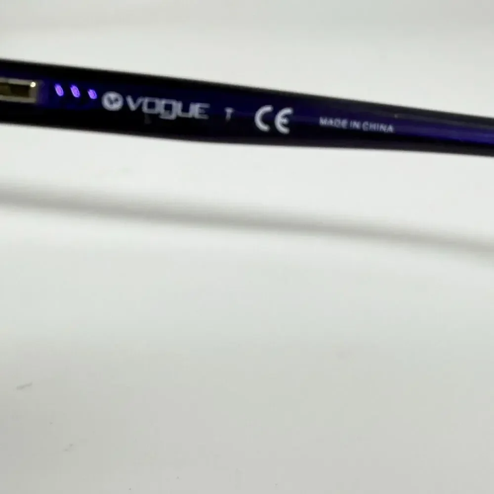 Vogue Eyewear VO 2767 1989 50-17-140 Black/Blue Full Rim Eyeglasses Frame H18170